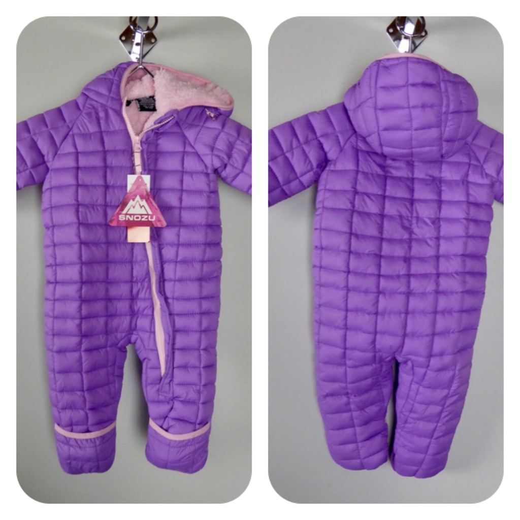 Snozu Weather Ready Quilted Snowsuit Fleece Lining